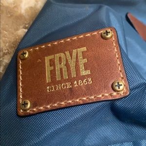 Frye Nylon & Leather bag. Strap included. Like New